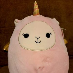 Squishmallow Alice Pink Llamacorn 11"